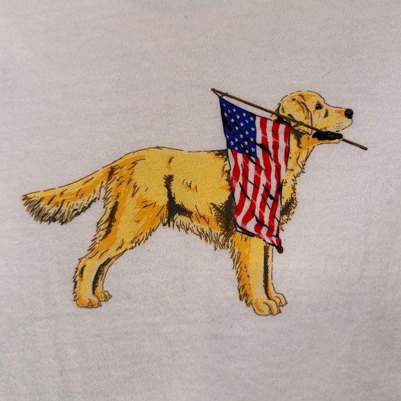 Patriotic dog graphic tee - Picture 4 of 4